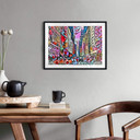 Plakat Zamart - New York - styl Rizzi