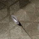 Livingwalls geometrische Tapete My Home My Spa Vliestapete Study Libary Home weiß, gold
