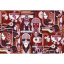 Livingwalls Fototapet Walls by Patel 2 Wall of Sound2