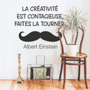 Sticker mural - La créativité est contagieuse... 02