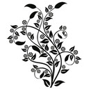 Wallsticker Blomster Drøm 2
