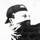 Fototapeta Banksy - Miotacz kwiatów