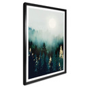 Plakat SpaceFrog Designs - Mglisty las