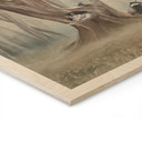 Houten Wanddecoratie schattige bosdieren tussen bomen - Ms Tiff
