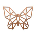 Drewno artystyczne mahoniowy motyl origami