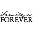 Wallsticker -  Family is forever