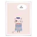 Plakat Kubistika - Le Meow