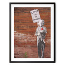Plakat Banksy - Miłość jest odpowiedzią