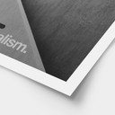 Poster Brutalisme Design Geel Grijs - Sub88 Studio