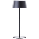 Tischleuchte Outy, schwarz, 12,5 x 30 cm, Metall Outdoor Tischleuchte