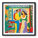Plakat Lovers - Inspirowany Matisse'em - Zamart - Kwadratowy
