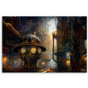 Canvasbillede, Steampunk-abstraktion