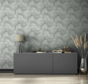 non-woven marmor tapet med steneffekt grå marmor look