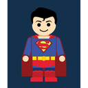 Fototapet - Gomes - Superman legetøj