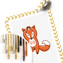Plakat - Yoga fox 04