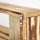 Hängeregal aus Kiefernholz - 60x15 cm