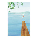 Obraz tkaniny Rivers - Wild Swim