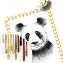 Plakat Kvilis - Miś panda