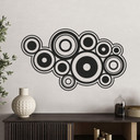 Wallsticker - Retro Ringe