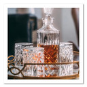 Canvasbillede, Whisky, karaffel og glas