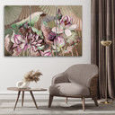 Tableau sur toile 3 parties, Holy Lotus et Fanter