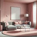 Pintura interior rosa semimate I Guava Juice | ambiente tranquilo y acogedor | THE COLOR KITCHEN