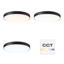 Deckenleuchte Niklas 11, schwarz, 80W, 8 x 78 cm, Deckenlampe, dimmbar