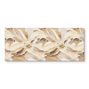 Rivestimento cucina Grandi fiori beige - Treechild
