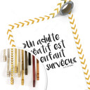 Plakat -Un adulte créatif