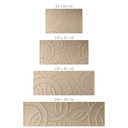 Samoprzylepny panel ścienny do kuchni Abstract rings beige - Grande
