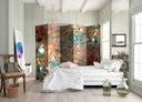 Screen room divider - Magisk verden, 3-delt