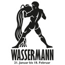 Wandtattoo Sternzeichen - Wassermann