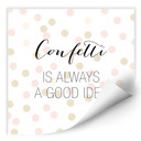 Wallprint Confetti & Cream - Confetti is always a good idea