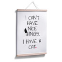 Poster - I can't have nice Things - Cat