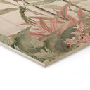 Obraz drewniany Tropikalna idylla z niebieskim kolibrem - Bloomery Decor