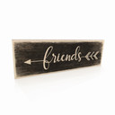 Houten Bordje - Friends