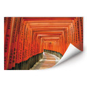 Poster autocollant - W - Jardin d'Asie