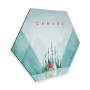 Hexagon - Alu-Dibond Rivers - Canada