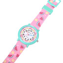 Sport Armbanduhr | Digitale Uhr für Kinder und Jugendliche | Rosa Wassermelone