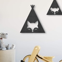 MDF - Dekoracja drewniana - Tipi - Fox