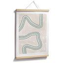 Plakat artystyczny - Abstracto Twist - uplusmestudio