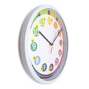 Farbenfrohe Wanduhr Kinder, bunt | rund | Ø30 cm