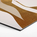 Hexagon Dibond Kubistika - Lady in Gold