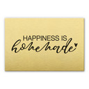 Stænkplade - Happiness is homemade - AluDibond