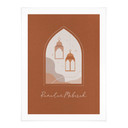 Poster Lanternes du Ramadan Moubarak