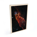 Plakat drewniany James Webb Telescope - Cosmic Hurricane Herbig Haro 49/50