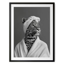 Plakat Royale Spa time-out z lampartem - Rahner