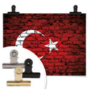 Plakat turecka flaga