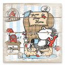 Holzbild sheepworld Home Sheep Home Music