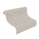 Papier peint intissé Rasch, papier peint uni Composition gris argenté
